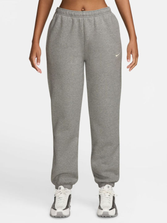 Nike Studio Fleece Παντελόνι Φόρμας Fleece Γυνα...