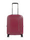 Mandarina Duck Logoduck+ Cabin Hard Suitcase Grape with 4 Wheels Height 55cm