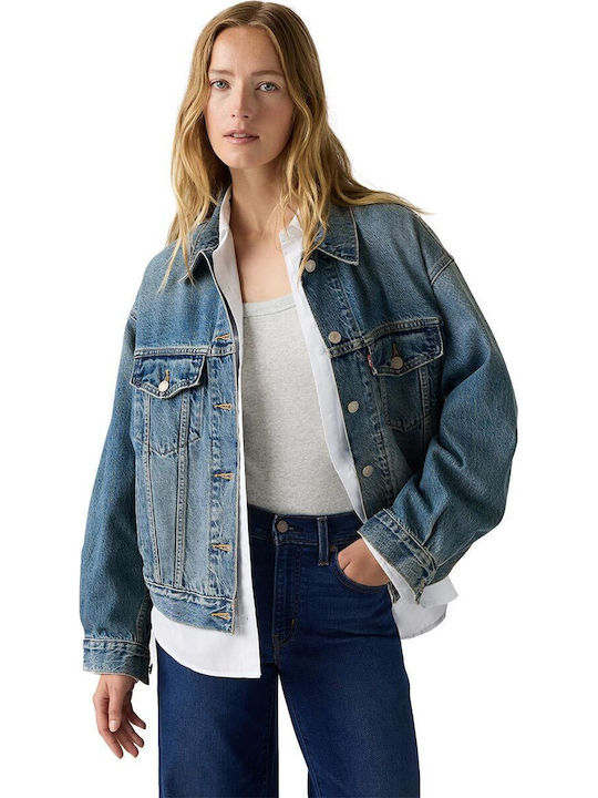 Levi's 90's Trucker Jachetă Dama Din Denim Lung...