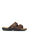 Herrensandalen in Braun Farbe