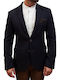 Men’s Jacket with Slim Fit Indigo