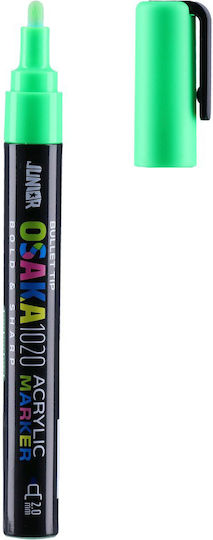 Junior Marker Acrilic Verde Neon 2mm (Desene și Modele Diverse)