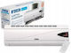 N'Oveen Fan Heater Room Wall Mounted White 2000W