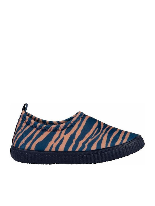 Blaue Zebra Kinder Strandschuhe