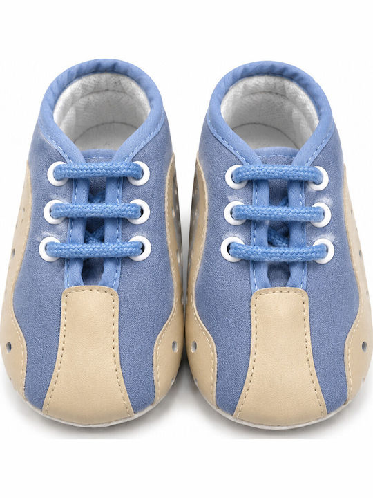 Panino Baby Soft-Sole Sneakers Light Blue