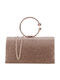 Women's Handbag Pink Gold