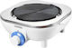 Avizar Induction Heating Plate 500w Fast Cooking 5 Settings White