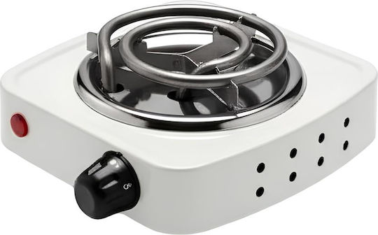 Avizar Преносима електрическа печка 500w нагревателна плоча 14cm компактна бяла