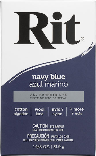 Rit Dye Pulver Für Stoff Dunkelblau 31.9g