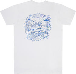 Wish T-Shirt Ich Wünsche Eine Kreuzfahrt Im Ägäis 14-2607-002