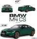 Model Mașină BMW M4 CS Verde 2024 Scara 1:18 GT Spirit GT994