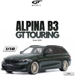 Model Mașină Alpina B3 GT Touring Verde 2025 Scara 1:18 GT Spirit GT549