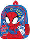 Spiderman School Backpack for Kindergarten with Water Bottle Holder
