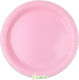 Pink Dessert Paper Plates 25 Pieces