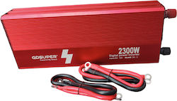 Auto-Stromwandler 2300W für Umwandlung 12V Gleichstrom in 220V AC