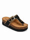 Women's Flat Sandals Flatforms Black