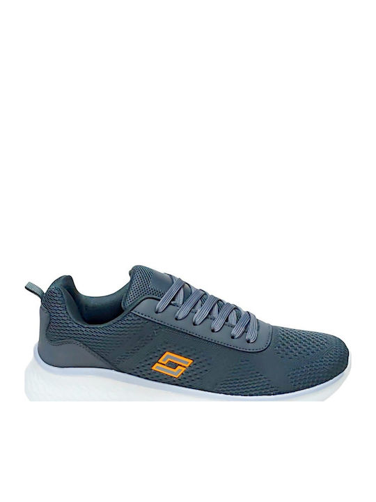 Men's Sneakers Grey M-25833-3-Grey