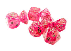 Shimmer Ignis Gold Lab Polyhedral 7-die Set