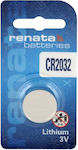 Renata Pujimax Lithium Uhrenbatterie CR2032 3V ...