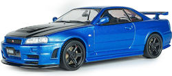 1/43 Nissan Skyline Gt-r Bnr34 Z-tune 1998 Bayside Blue 1/43 Nissan Skyline Gt-r Bnr34 Z-tune 1998 Bayside Blue
