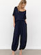 Women's Blouse Navy Blue
