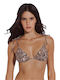 Bikini Set Triangle Animal Print Snake