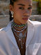 Kaleido Choker με Πέρλες Πράσινο