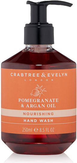 Crabtree & Evelyn Κρεμοσάπουνο με Argan Oil & Ρόδι 250ml