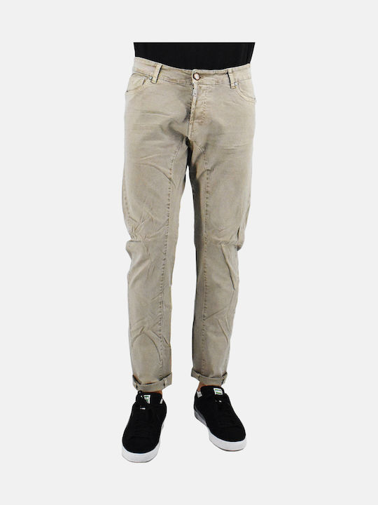 Cover Men's Jeans Pants Beige