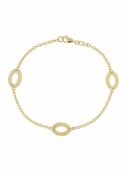 Senzio Belibasakis Women's Gold 14K Chain Bracelet