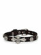 Männliches Armband Braunes Leder Kreuz & Nieten Edelstahl