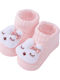3D Cute Cotton Socks Bunny Figure Pink