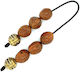 Kompologadiko Scented Begleri with 6 Brown Beads