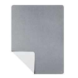 Myga Fleece Yoga-Decke Stein