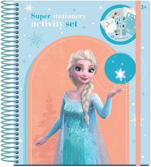 533504 School Set Spiral 45 Pieces Frozen Set 6 Pieces Set 6 Pieces