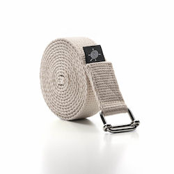 Kurma Poona Yoga-Gürtel Weiß