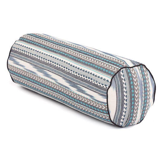 Bodhi Yoga-Kissen Roller – Schwarz-Weiß-Blau