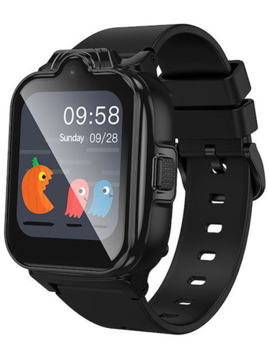 Hoco Kids' Smartwatch 4G with GPS & Camera Black