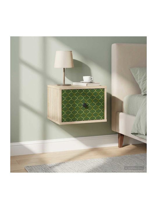 Wooden Beige Bedside Table 36x33x25cm