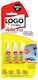 Logo Adeziv Lichid Tip Superglue