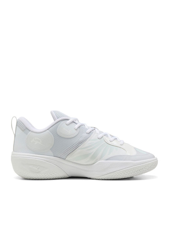 PUMA Mb World.01 Баскетболни обувки Бели