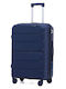 Sunshine Medium Travel Suitcase Blue Height 65cm