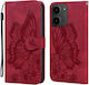 Galaxy Wallet Synthetic Leather / Silicone Red (Samsung Galaxy A37/a36 5g)