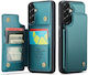Caseme Wallet Leder / Synthetisches Leder Grün (Galaxy A37Nokia C22)