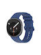 Tech-Protect Silikonarmband Marineblau Für Galaxy Watch 8 / 8 Classic / 9