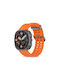 Tech-Protect Tragbare Bänder Silikon Orange Für Galaxy Watch Ultra