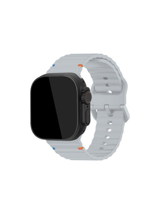 Mobilize Кайшка Сив За Apple Watch Series 42/44/45/49 мм Mobilize Кайшка Сив За Apple Watch Series 42/44/45/49 мм