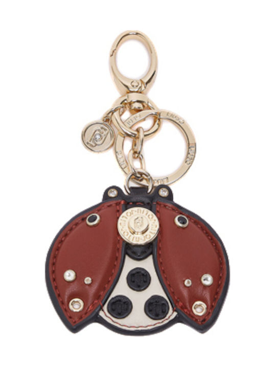 Liu-Jo Marienkäfer Schlüsselring Damen Schlüsselanhänger Rot Schwarz Gold Af6078-e1065-81531 Liu-Jo Marienkäfer Schlüsselring Damen Schlüsselanhänger Rot Schwarz Gold Af6078-e1065-81531