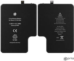 Prio Съвместима батерия за замяна 4823mAh за Apple Iphone 17 Pro Max