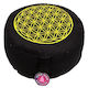 Cotton Meditation Cushion Flower Life